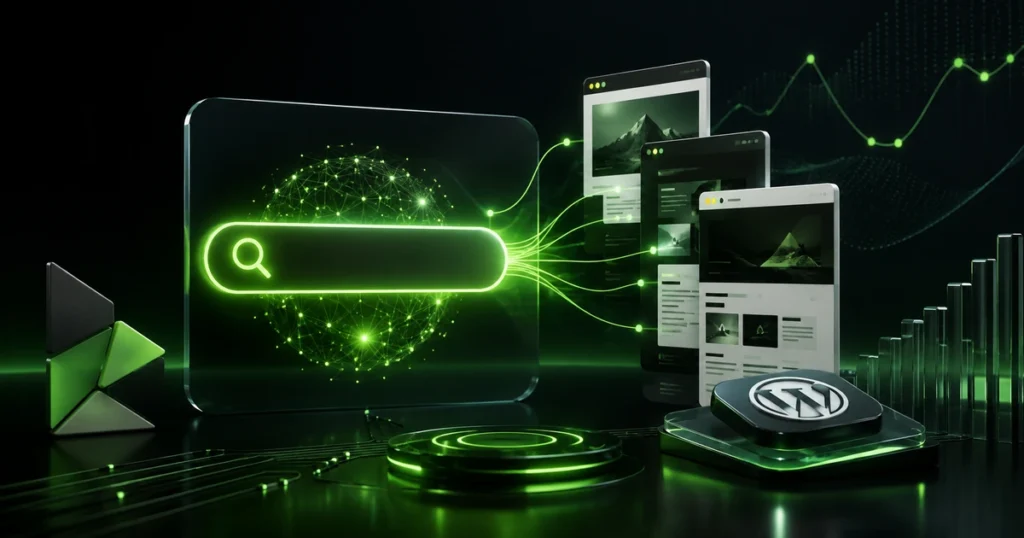 AI поиск и GEO для WordPress в стиле A.S Groups
