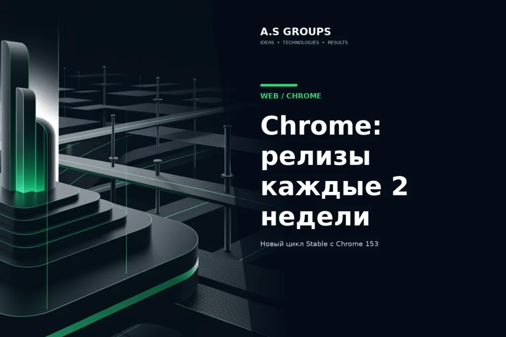 Chrome 153 и переход Stable-релизов браузера на двухнедельный цикл
