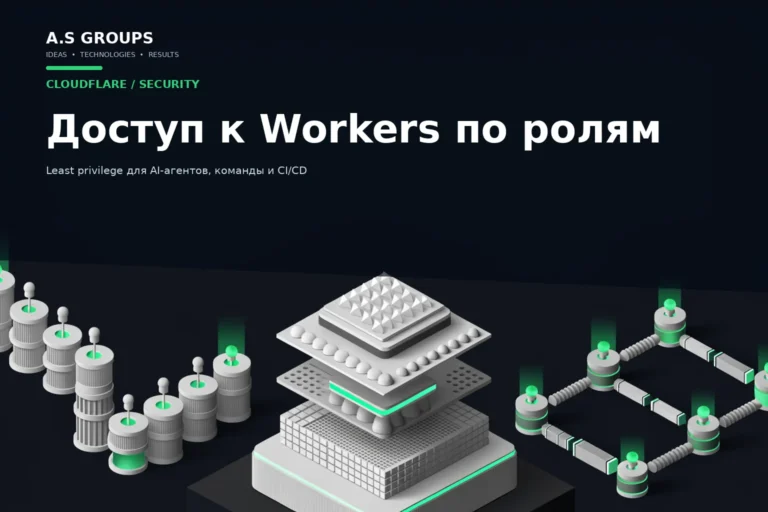 Cloudflare Workers с раздельными уровнями доступа для AI-агентов, команды и CI/CD