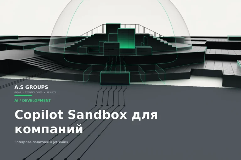 GitHub Copilot для JetBrains и управляемая sandbox-политика для корпоративной разработки