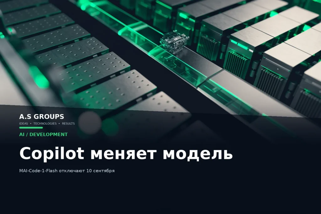 GitHub Copilot и переход с MAI-Code-1-Flash на MAI-Code-1.1-Flash