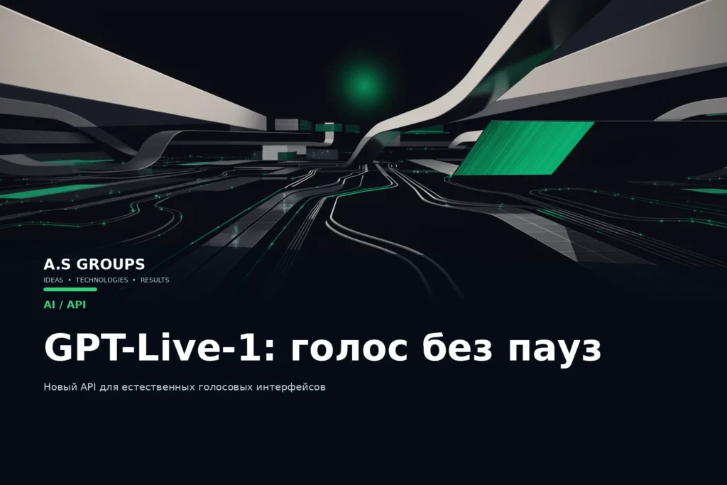 GPT-Live-1 API для full-duplex голосовых AI-агентов OpenAI