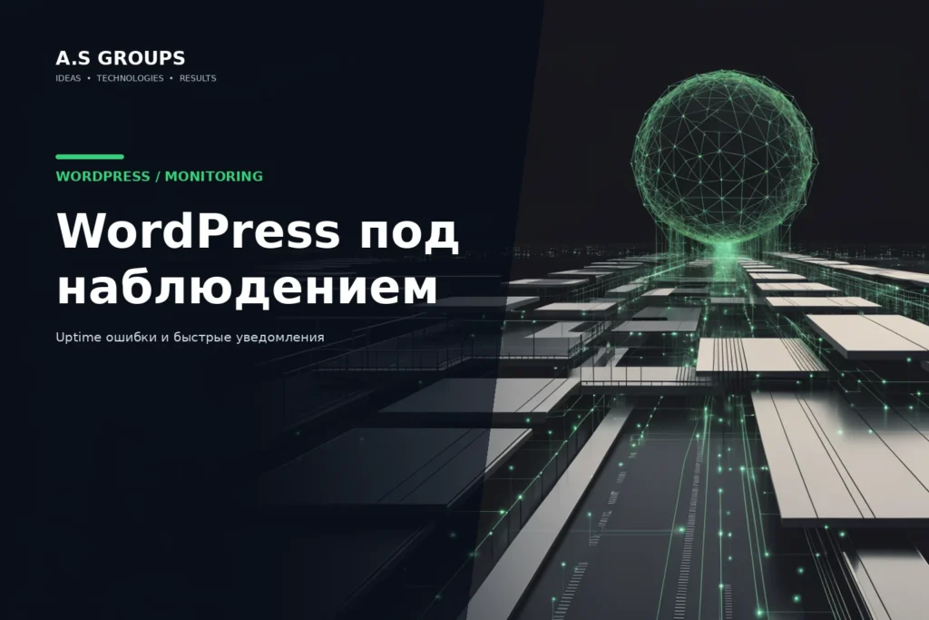 Мониторинг WordPress для контроля uptime ошибок и рабочих сценариев