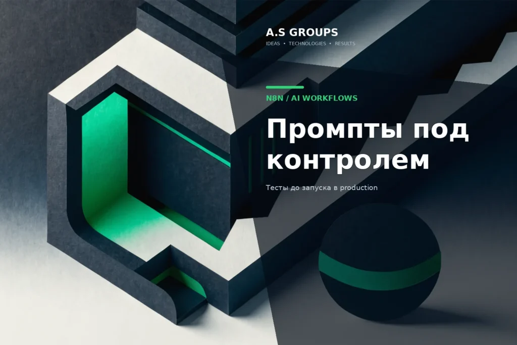Тестирование промптов для production AI workflow в n8n
