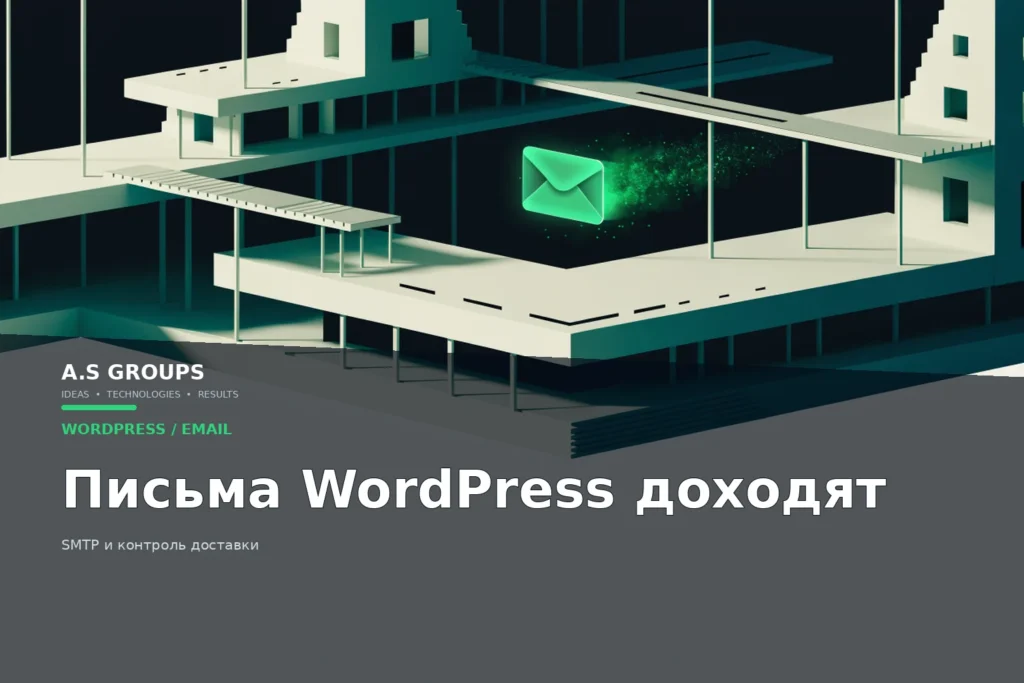 Настройка SMTP и стабильной доставки писем WordPress