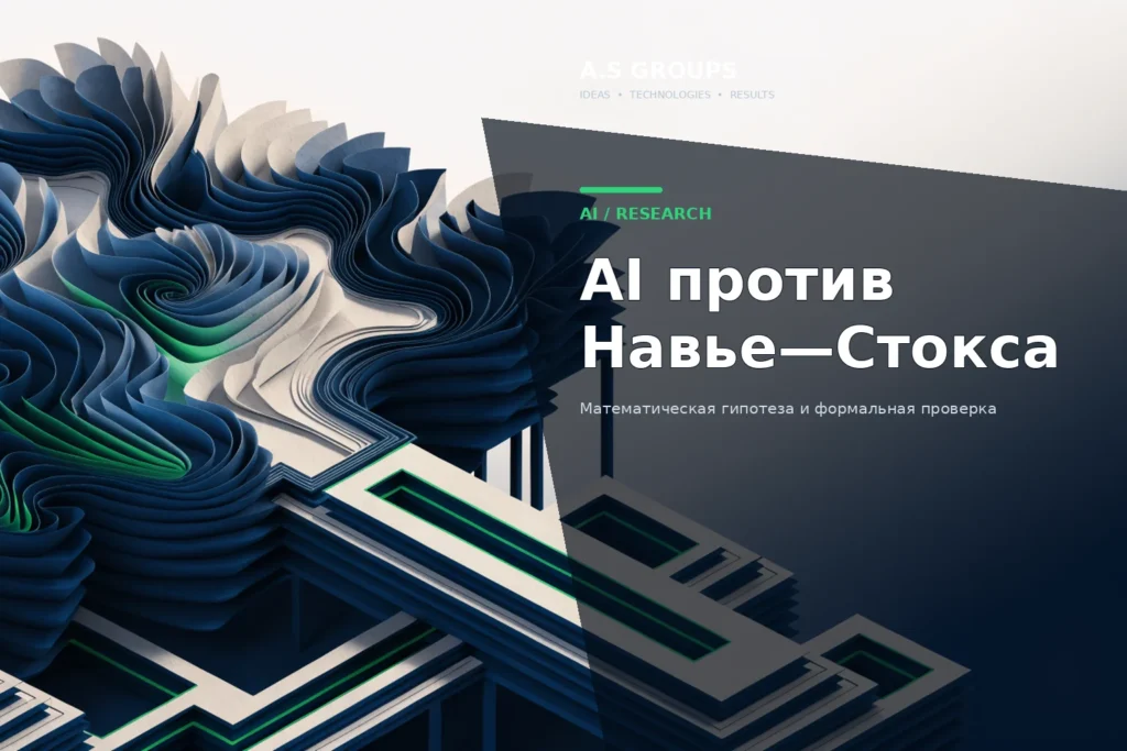 AI-решение OpenAI задачи Навье—Стокса и формальная проверка доказательства в Lean