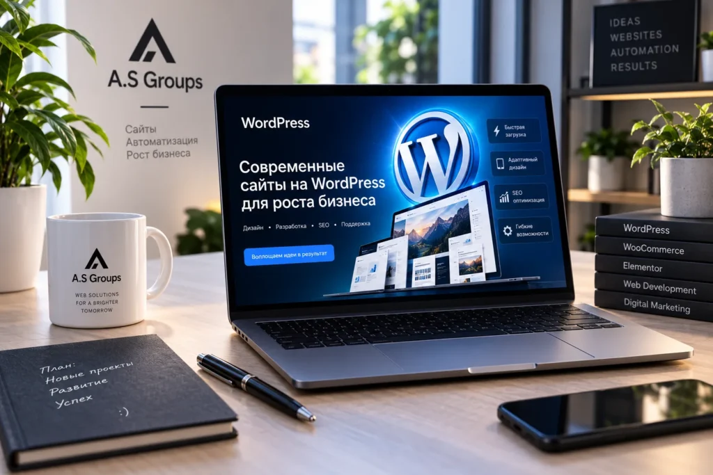 Сайт-каталог производственной компании на WordPress