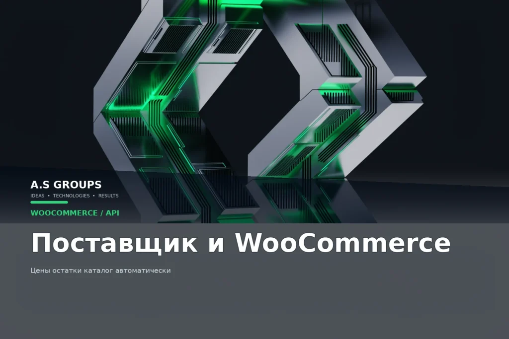 Синхронизация WooCommerce с API поставщика