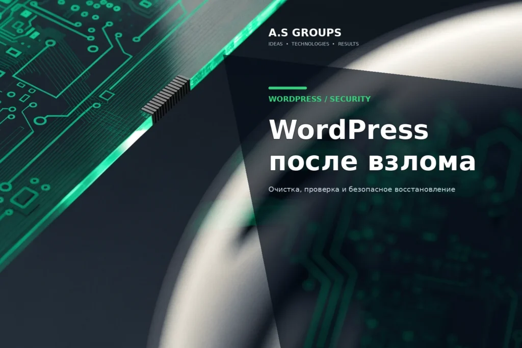 Диагностика и восстановление взломанного WordPress после заражения вредоносным кодом