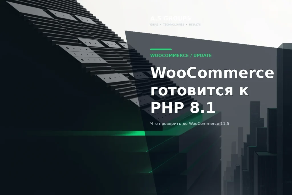 WooCommerce 11.5 и переход магазина на PHP 8.1