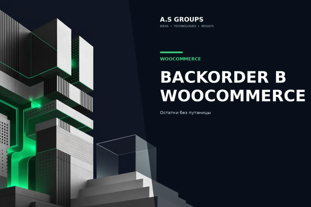 Backorder в WooCommerce и управление остатками товаров под заказ