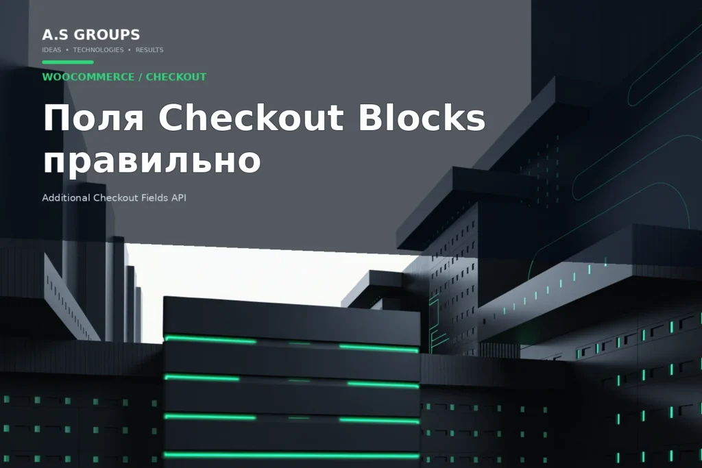 Дополнительные поля WooCommerce Checkout Blocks и Additional Checkout Fields API