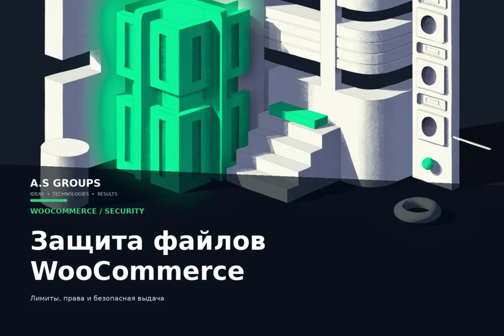 Скачиваемые товары WooCommerce: защита цифровых файлов и безопасная выдача