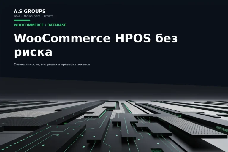 WooCommerce HPOS: совместимость плагинов, миграция и проверка заказов