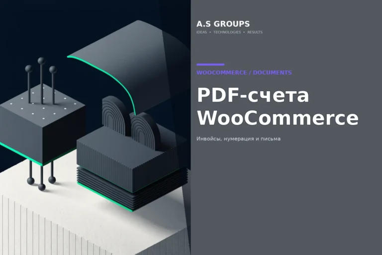 Автоматическая генерация PDF-счета из заказа WooCommerce и отправка по email