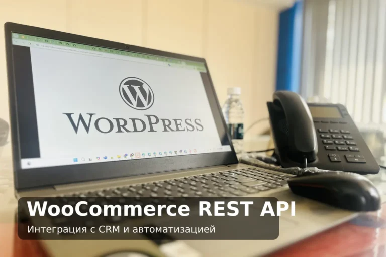WooCommerce REST API: интеграция интернет-магазина с CRM и внешними сервисами