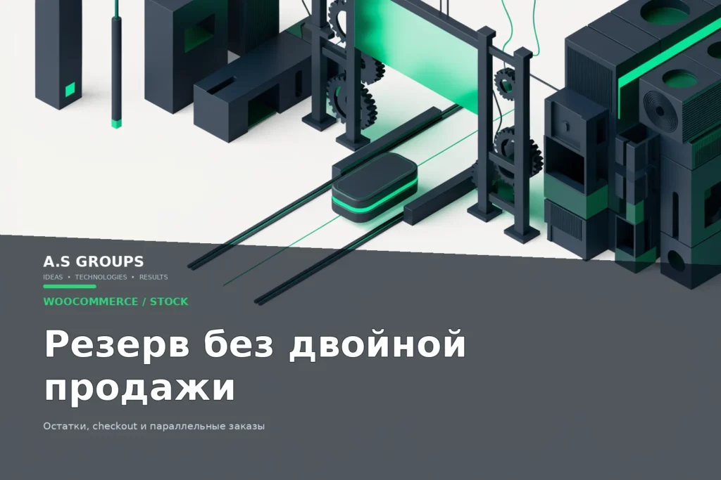 Резервирование остатков WooCommerce и защита последней единицы товара от двойной продажи