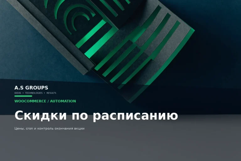 Скидки по расписанию в WooCommerce: автоматическое начало и завершение акции