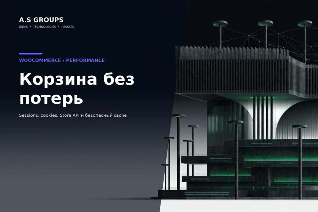 Сессии и корзина WooCommerce с безопасным кэшированием и Store API