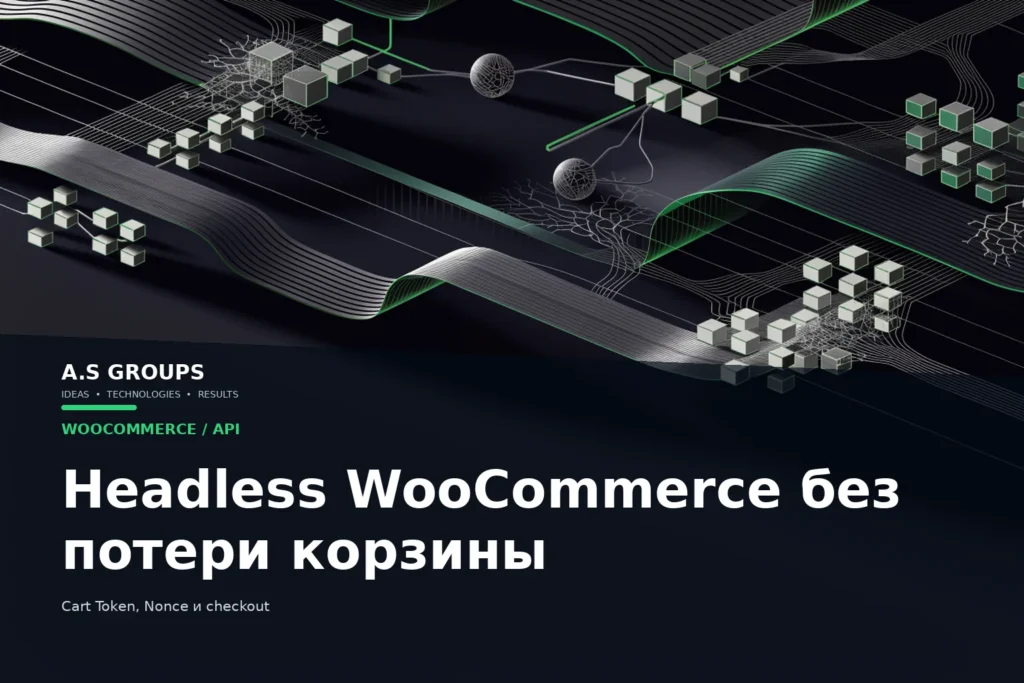 WooCommerce Store API, Cart Token и headless checkout без потери корзины