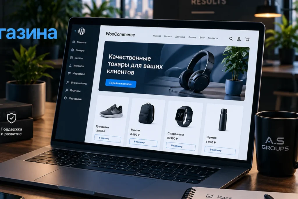 Стоимость разработки интернет-магазина на WooCommerce в 2026 году