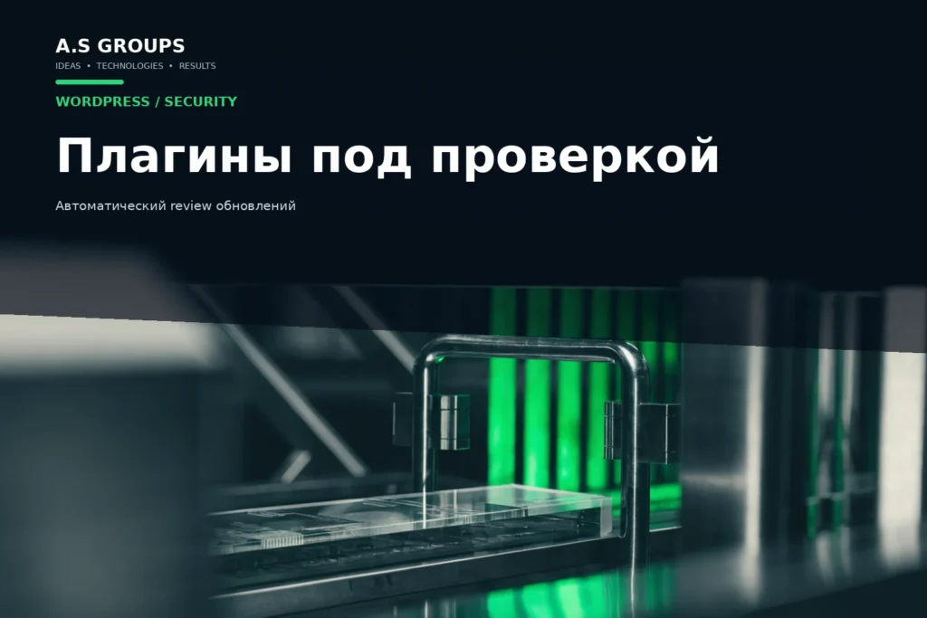 Автоматическая проверка безопасности обновлений плагинов WordPress перед распространением