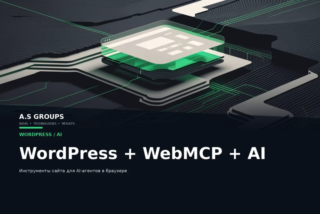 WordPress Playground и WebMCP для работы AI-агентов с сайтом в браузере