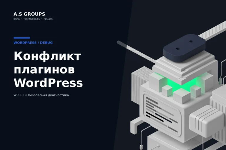 Диагностика конфликта плагинов WordPress через WP-CLI и логи