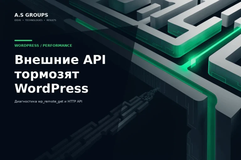 Диагностика медленных внешних HTTP и API-запросов в WordPress