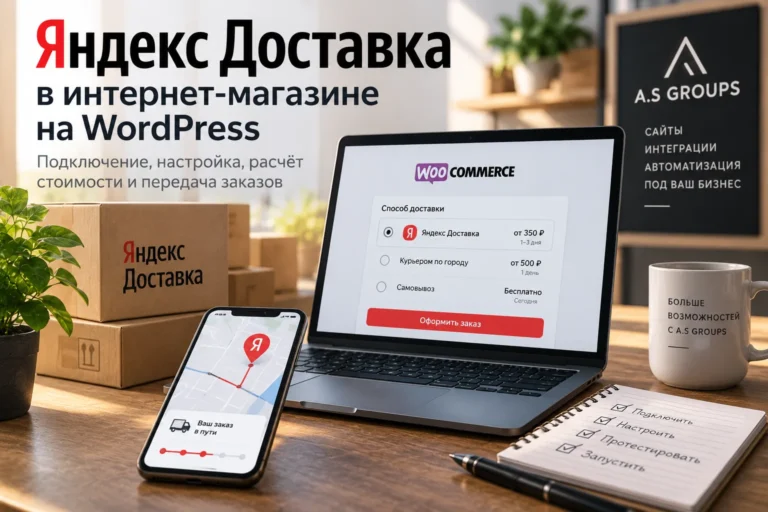 Интеграция Яндекс Доставки с WooCommerce