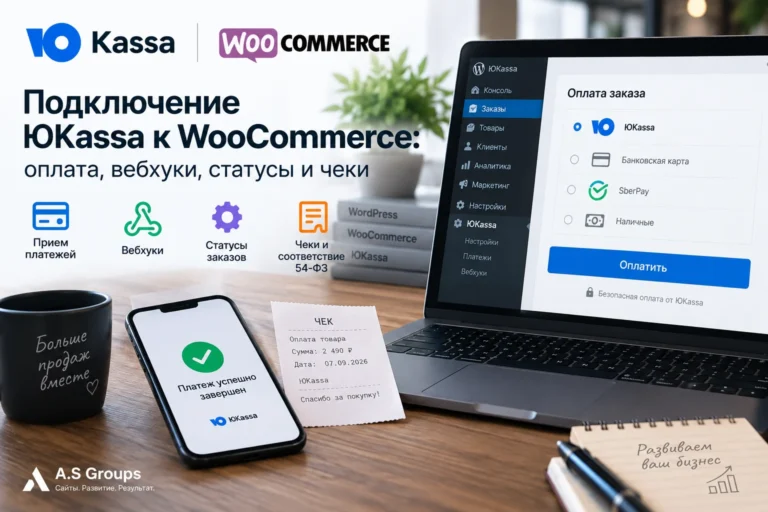 Диагностика webhook ЮKassa и статусов заказов WooCommerce