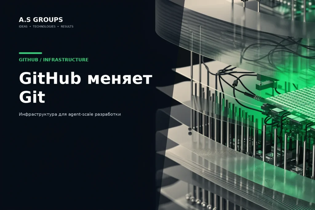 GitHub Git-инфраструктура для параллельной работы AI-агентов