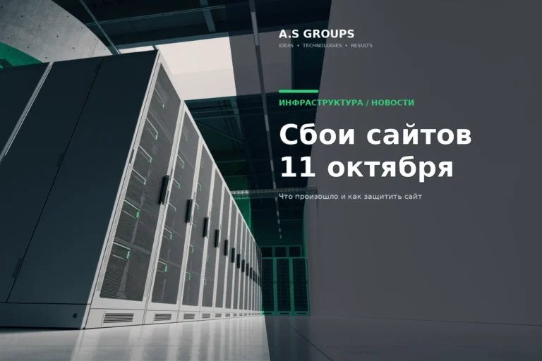 Серверная инфраструктура дата-центра и частичная остановка оборудования на фоне сбоев 11 октября