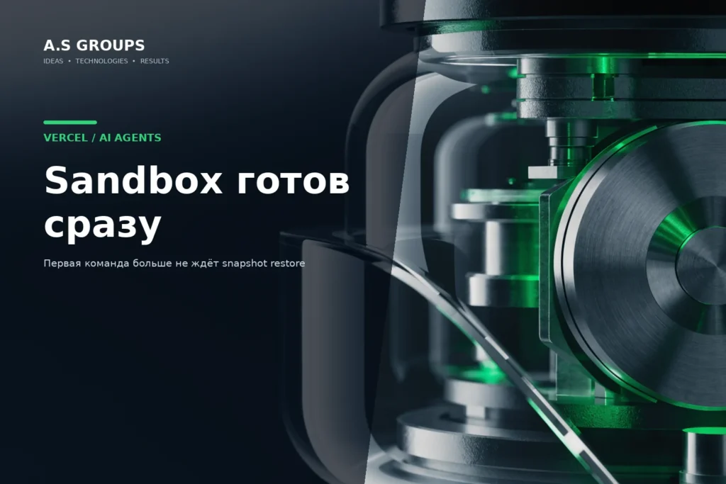 Vercel Sandbox готов к первой команде сразу после создания